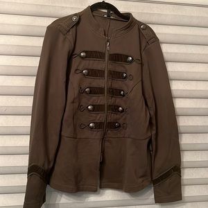 Torrid Army Green Jacket, Size 1X
